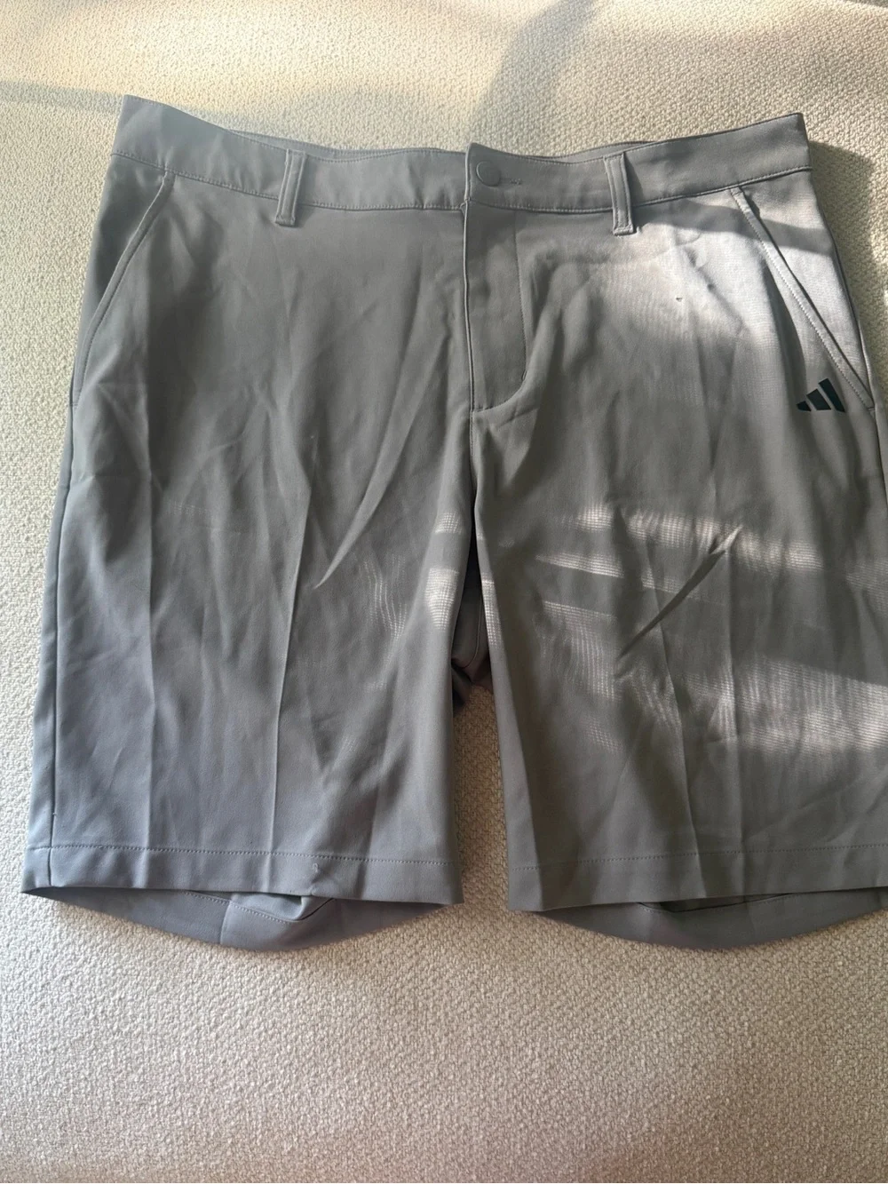 Adidas Ultimate365 5-Pocket Golf Shorts Gray